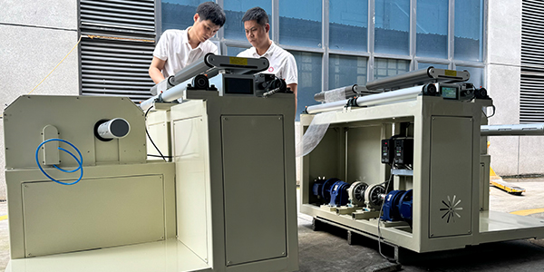 為什么選擇臺(tái)靈機(jī)電定制的雙工位自動(dòng)放卷機(jī)？